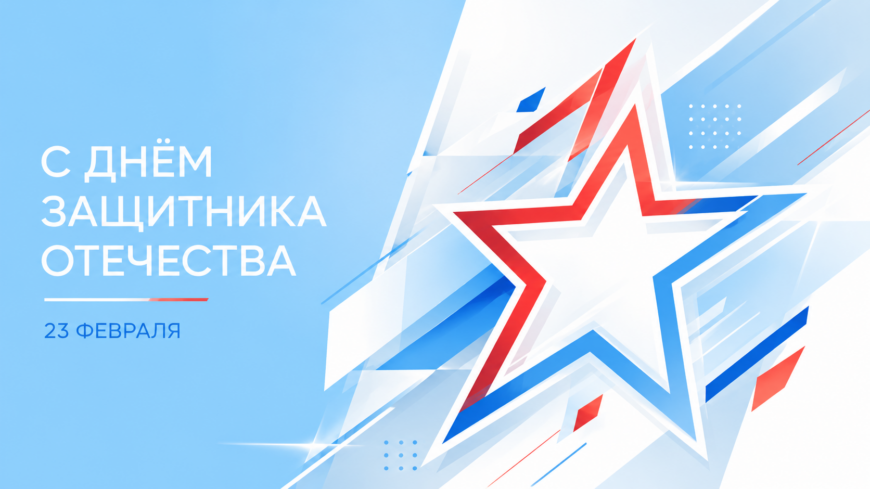 Поздравляем с Днем защитника Отечества!